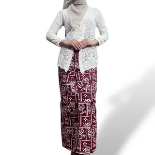 NEYDA - Rayya Series Rok Lilit Batik Couple Modern, Lebaran  Pasangan Kekinian