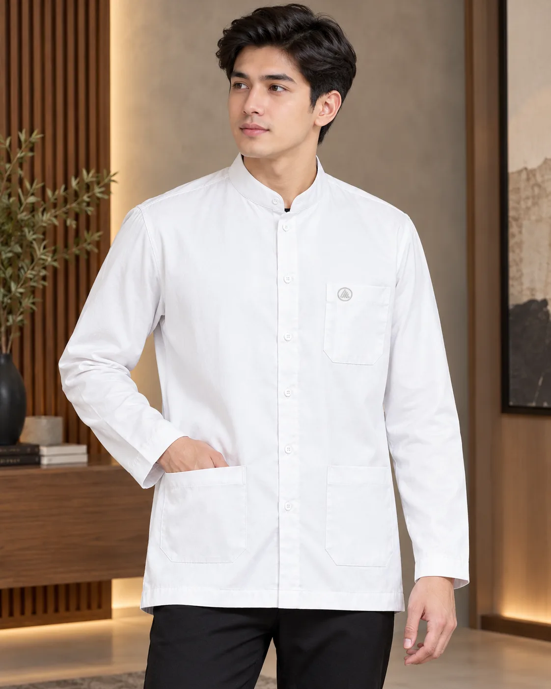 NEYDA - KOKO HAIBAH AMMU ORIGINAL PREMIUM SEMI JAS SAKU DEPAN BAHAN KATUN TOYOBO