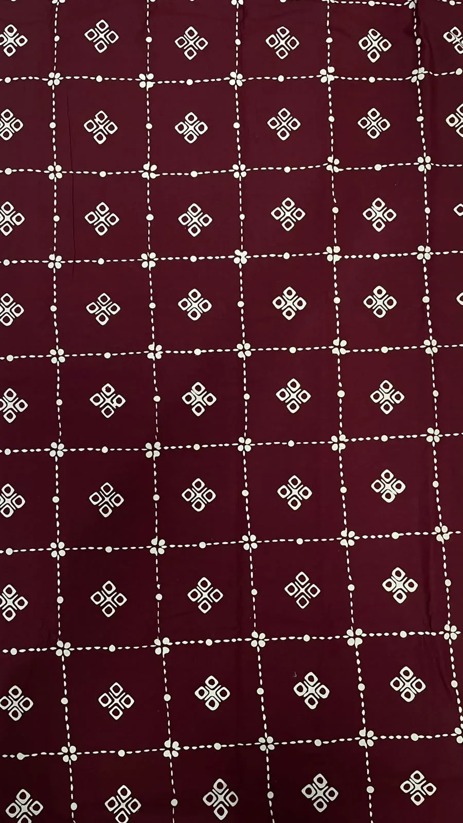 NEYDA - Ceplok Geometris Kain Batik Cap Handmade Katun